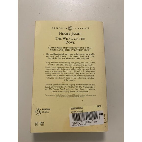 The Wings of the Dove by Henry James Paperback Book LS7 - Picture 2 of 3